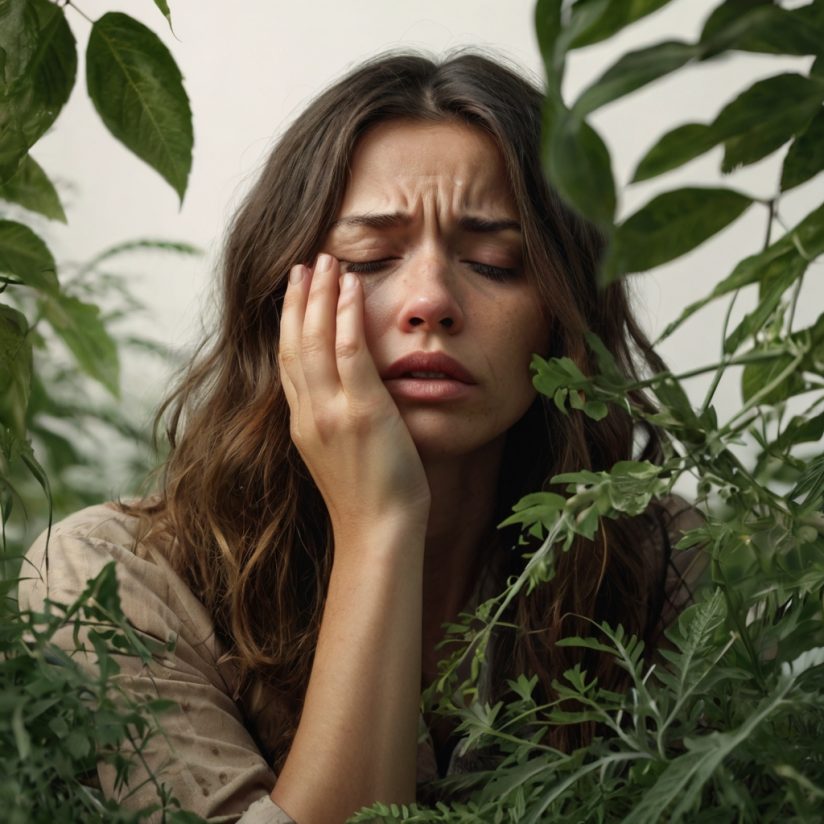 Leonardo_Kino_XL_Scene_seen_from_afar_of_a_woman_with_a_tired_1